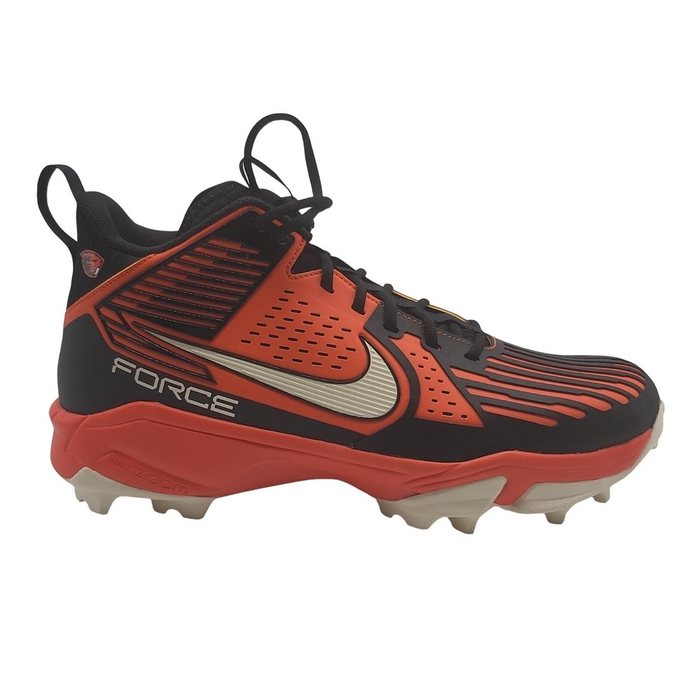 Nike Force Savage Pro 3 Shark PE Oregon State Mens 14‎ Orange Black Cleats